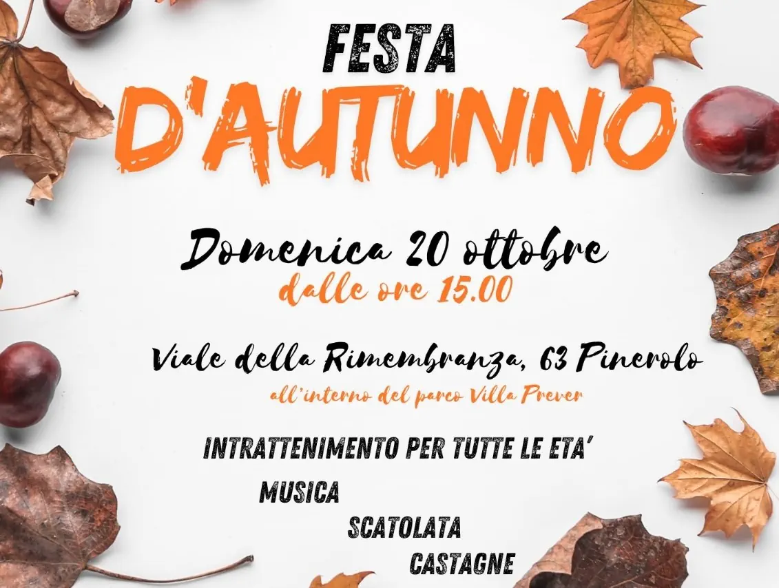 Scopri di più sull'articolo Festa d’autunno